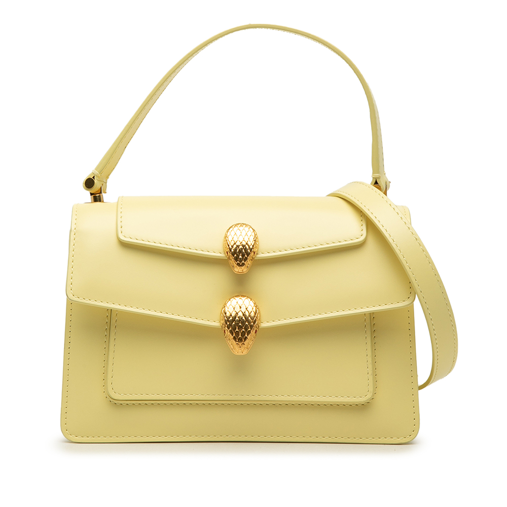 Pre-Loved Bvlgari Alexander Wang Leather Serpenti Belt Bag